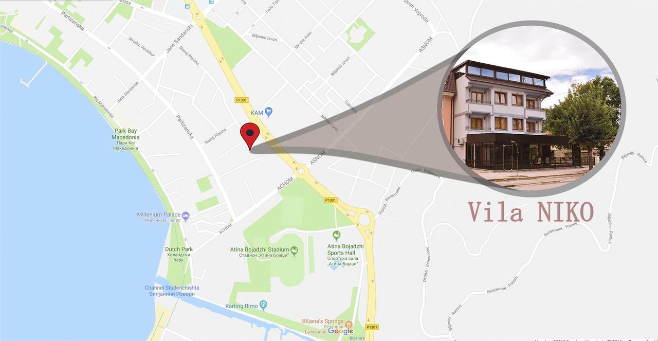 Vila Niko Охрид Екстериор снимка